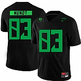 Oregon Ducks 83 Johnny Mundt Black Nike College Football Jersey Dzhi,baseball caps,new era cap wholesale,wholesale hats